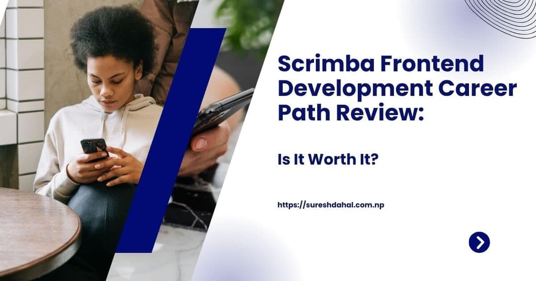 scrimba frontend development career path review: is it worth it?